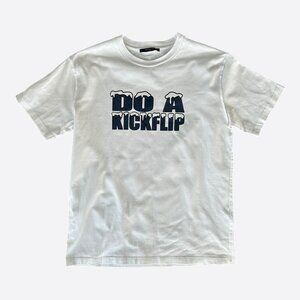 Louis Vuitton White Do A Kickflip T-Shirt